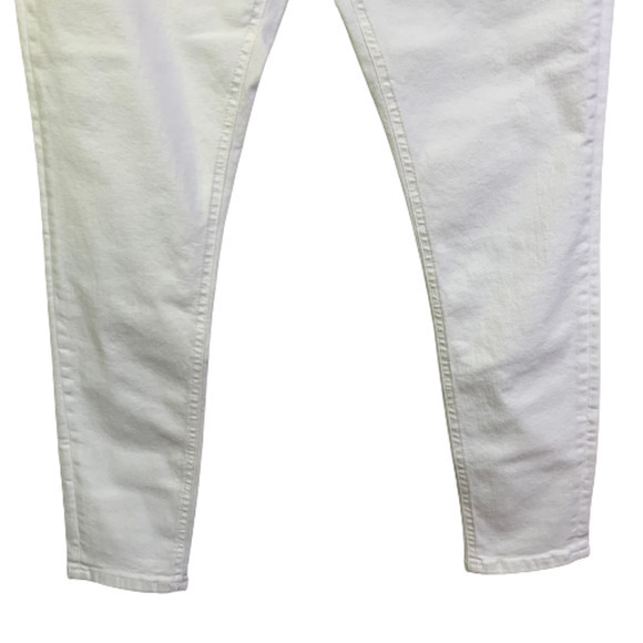 TOPSHOP White Jamie Moto High Waist Ankle Grazer Jeans - NWT - Picture 5 of 11